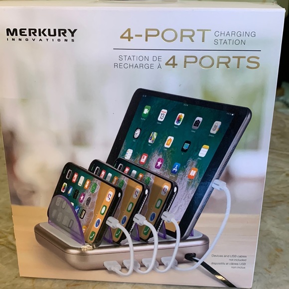 Mercury Innovations Other - 4-Port Device Charging Station